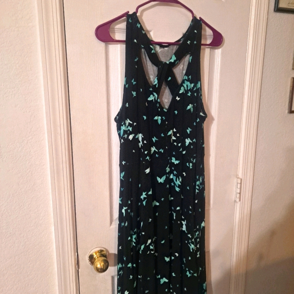 Torrid butterfly print mini dress